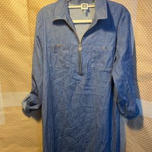 Anne Klein Denim Dress